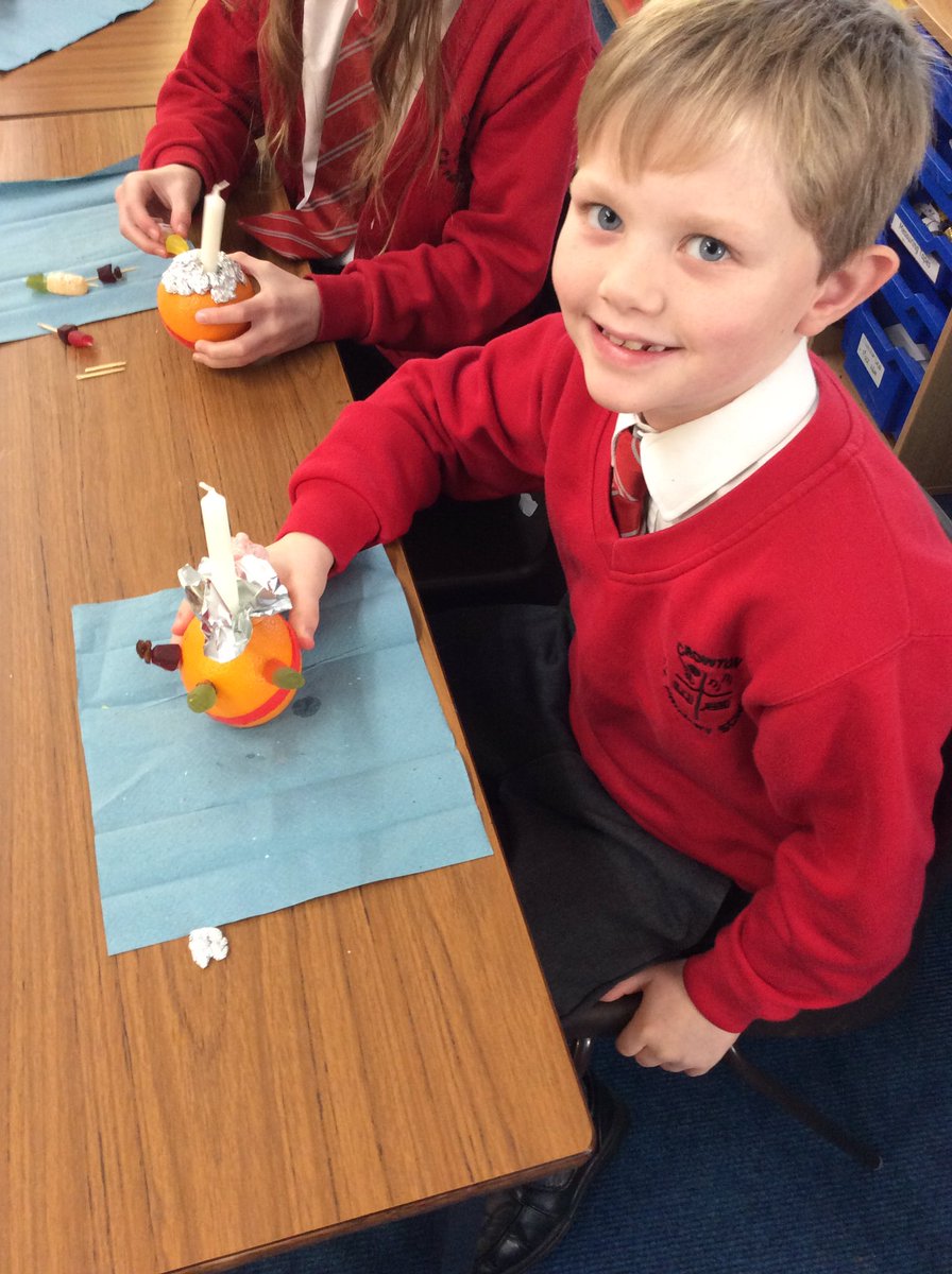 CrowtonPrimary's tweet photo. Christingles ready for our church service. 🎄 https://t.co/NzaV6Fh9vy