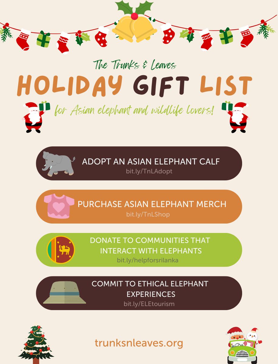 Still debating on what to get your wildlife lover for the holidays? Check out our Holiday Gift List! All of these help our non-profit sustain our conservation work, so if you’re looking to give something meaningful, this is your opportunity to do so! 💚  #christmasgiftsideas