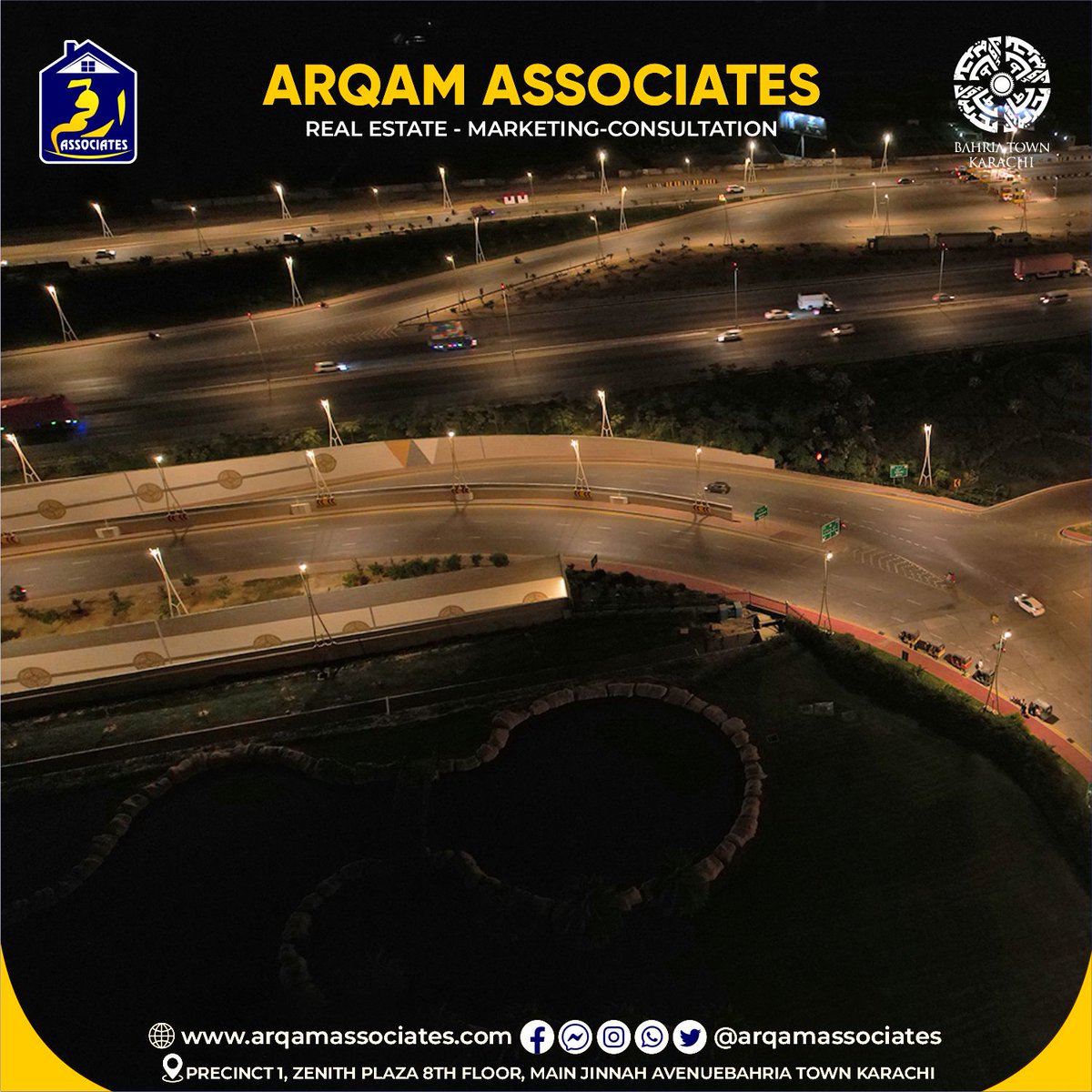 arqamassociate's tweet photo. Bahria Town Karachi is an all-inclusive community in an inspirational setting, fostering timeless experiences and moments around the clock!
𝐀𝐫𝐪𝐚𝐦 𝐀𝐬𝐬𝐨𝐜𝐢𝐚𝐭𝐞𝐬  
#ArqamAssociates #teamArqam 
#BahriaTownKarachi #CityOfTomorrow #MasterPlannedCommunity
#bahria https://t.co/8AWJL9POm9