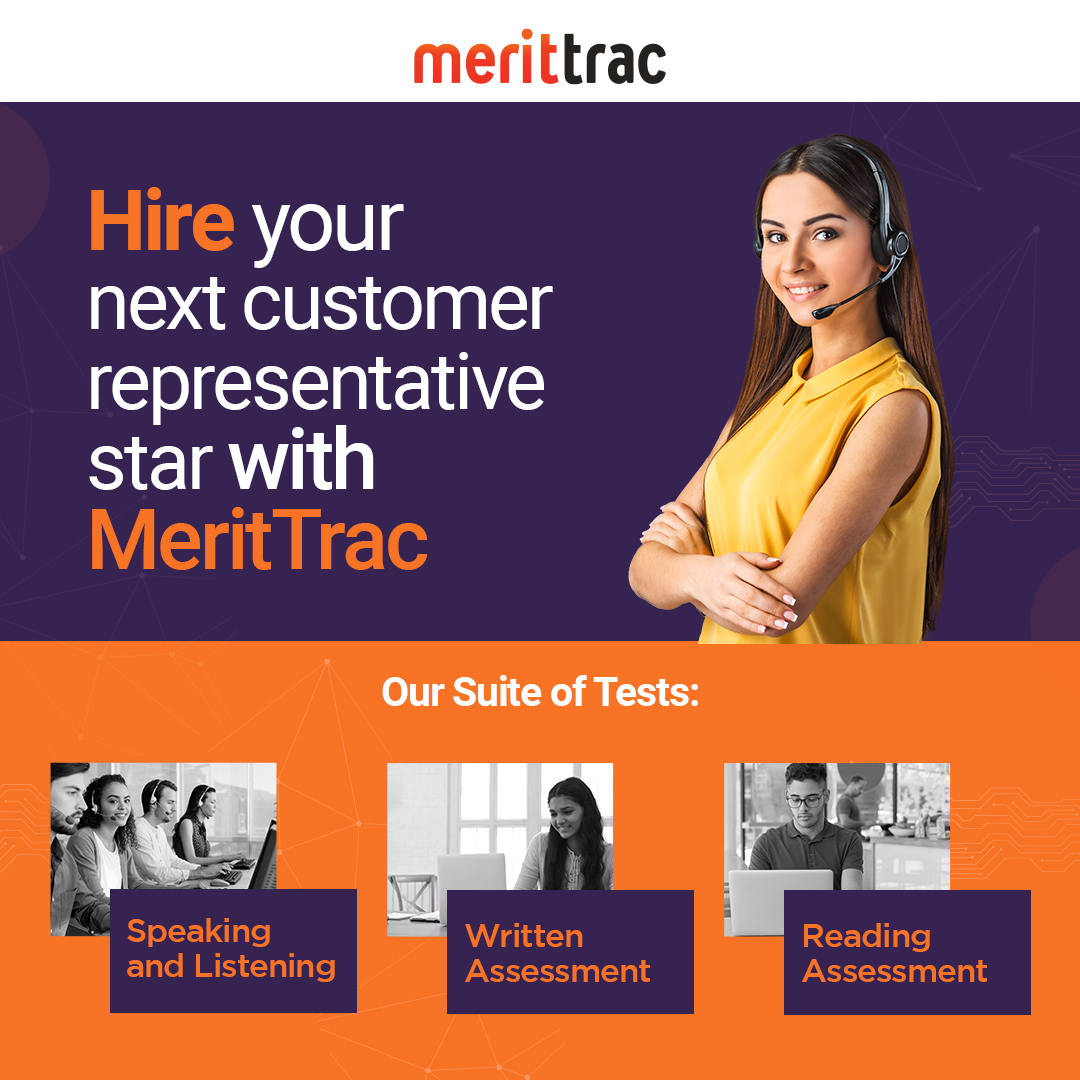 MeritTracsvc's tweet photo. MeritTrac’s customer service profile tests/call centre simulation is based on abilities such as customer service orientation, job management, cognitive abilities, and other features to ensure success in the functioning.

Speak to our expert today.
Visit https://t.co/gfjK8CspXx https://t.co/HSjhcLAKrF