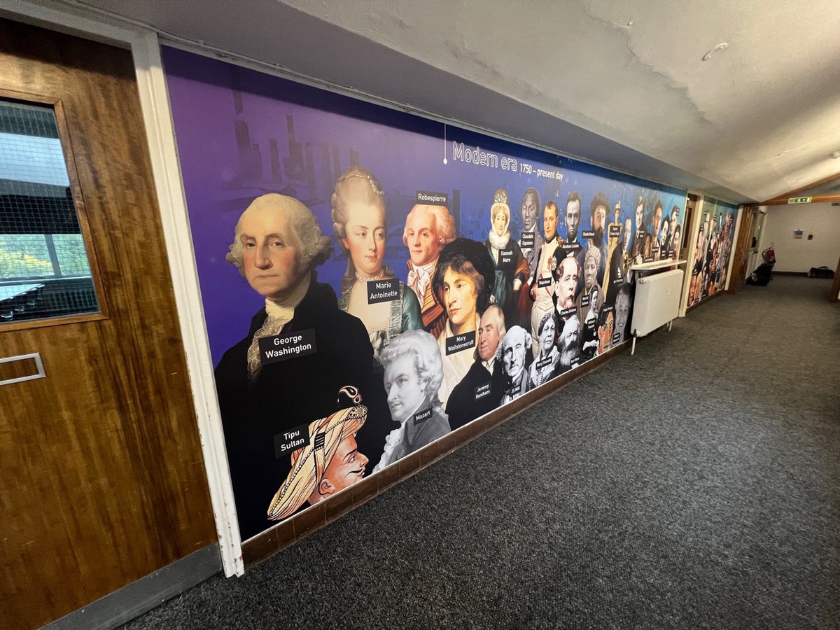 hdwrapsuk's tweet photo. We have done loads of timelines, all bespoke to each school. This one is particularly eye catching. All designed by us. ❤️

#hdwrapsuk #hdwraps #schoolwallart #schoolwallwraps https://t.co/4DMEewRyAl