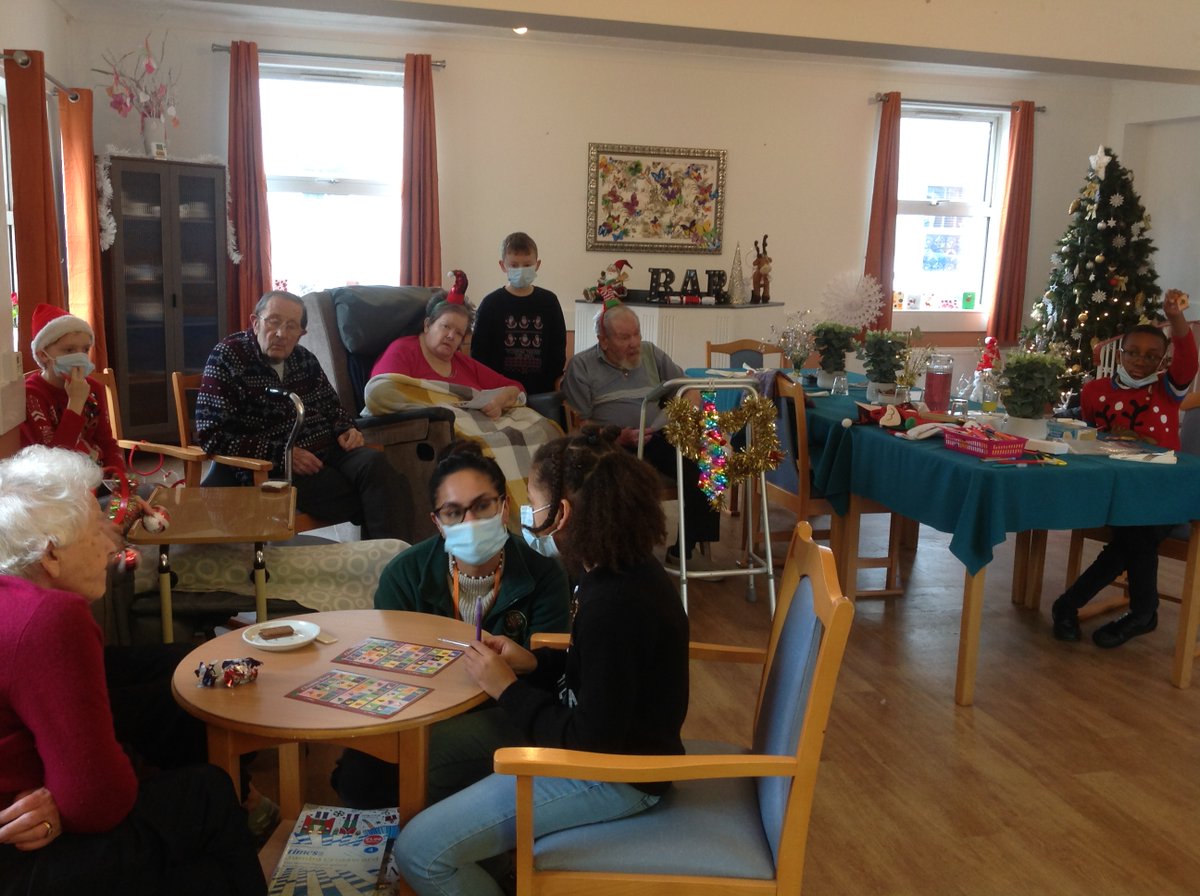 lawnprimary's tweet photo. Our Anti-Bullying Ambassadors enjoyed a festive trip to visit our local Care home yesterday. Lots of Christmas fun, bingo , tea and cakes. Thank you for having us at Kingsmead Care Home we had a great time. #merrychristmas https://t.co/aiJ6paUxpp