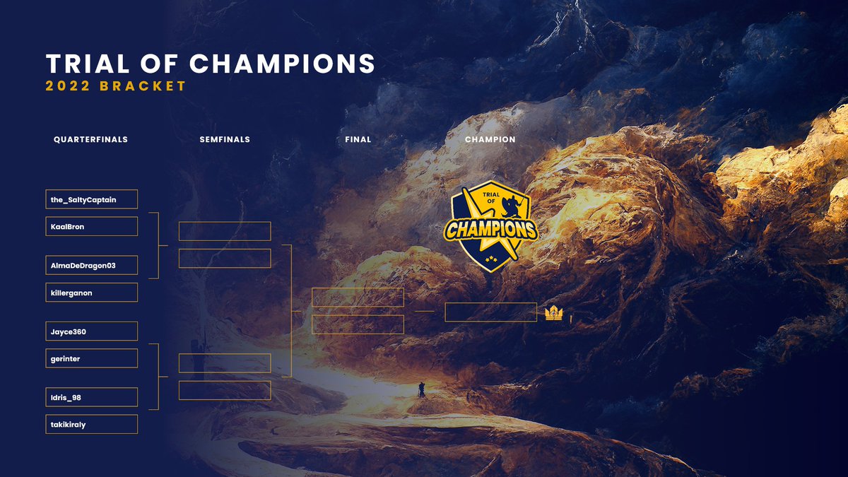 The top eight players in Kreve Leagues across 2022 have qualified to play in <a href="/TeamKreve/">Team Kreve</a> Trial of Champions!!

Join <a href="/im_munchkins/">Munchkins</a> &amp; @erdemellora over on Twitch for today's quarter finals

twitch.tv/munchies_munch…

📅15th-18th December
🕖7 PM CEST start each day