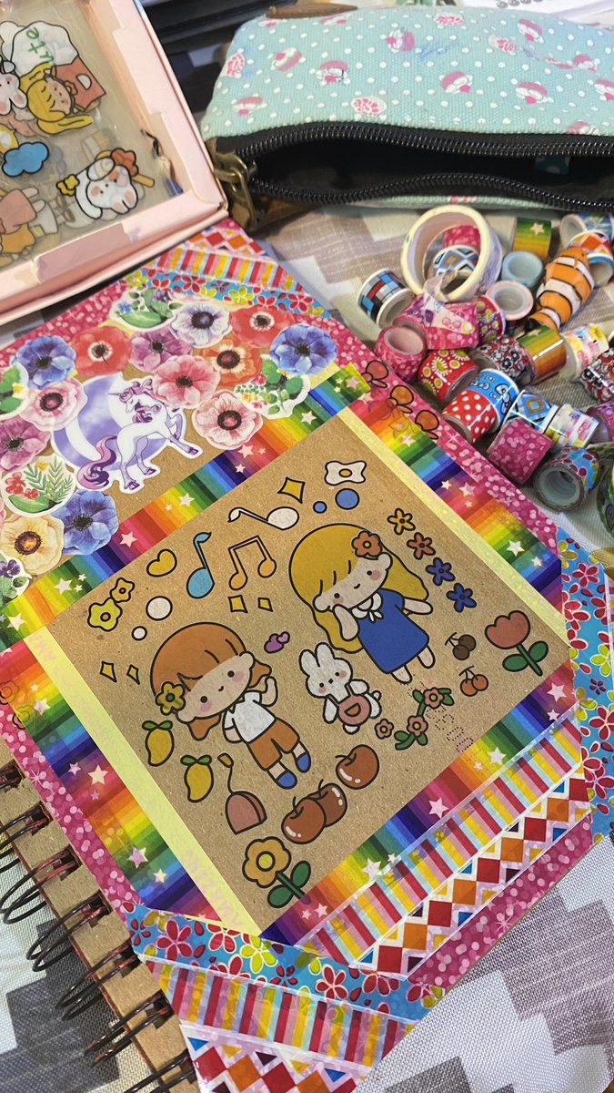 acirclebread's tweet photo. I ignored everything and played with stickers… 🌞 https://t.co/EefLm7pIXO