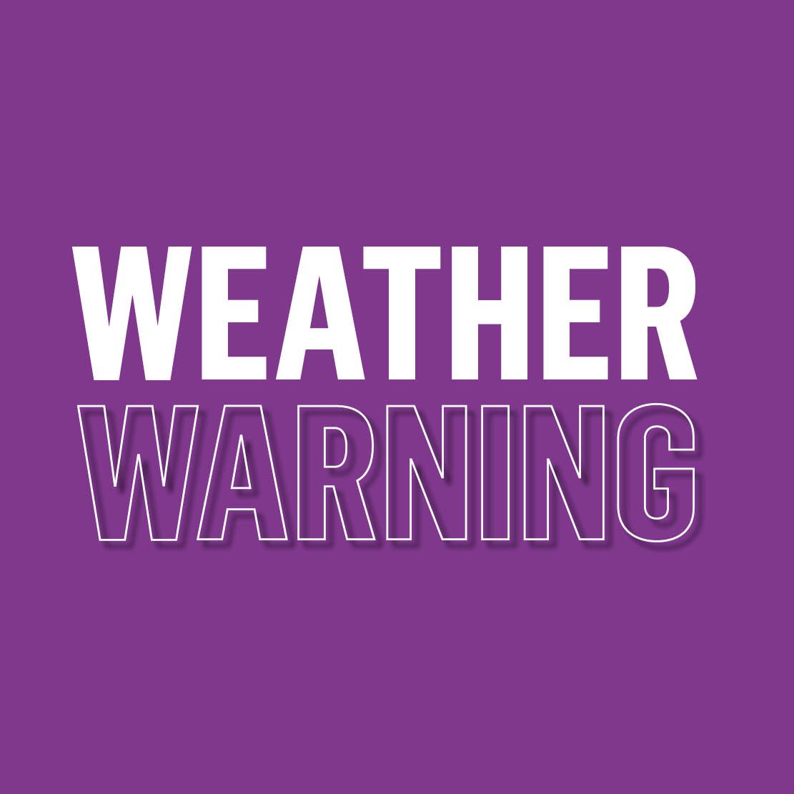 The Met Office has issued a Yellow Warning for Friday 16 December with outbreaks of snow and ice bringing travel disruption . The college will remain open however please take extra care and plan ahead if you need to travel.