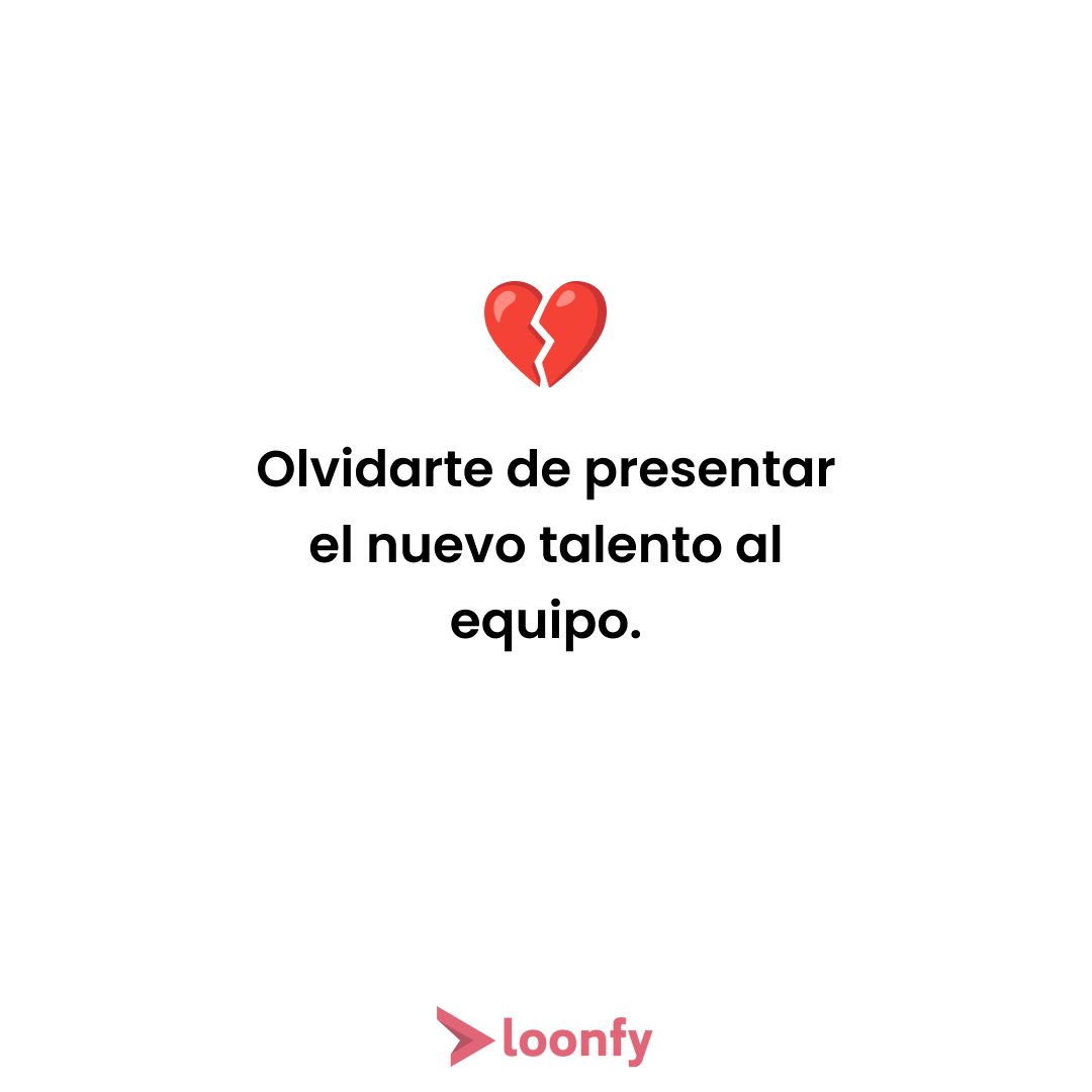 loonfy's tweet photo. 🚨 ALERTA 🚨
¿Acabas de integrar a nuevxs empleadxs?⚠️ Asegúrate de no cometer estos errores. 

Son 𝗥𝗲𝗱 𝗙𝗹𝗮𝗴𝘀 en toda regla para el nuevo talento y su incorporación en la empresa.

#Loonfy #BienestarEmocional #RRHH https://t.co/O403J1x6FZ