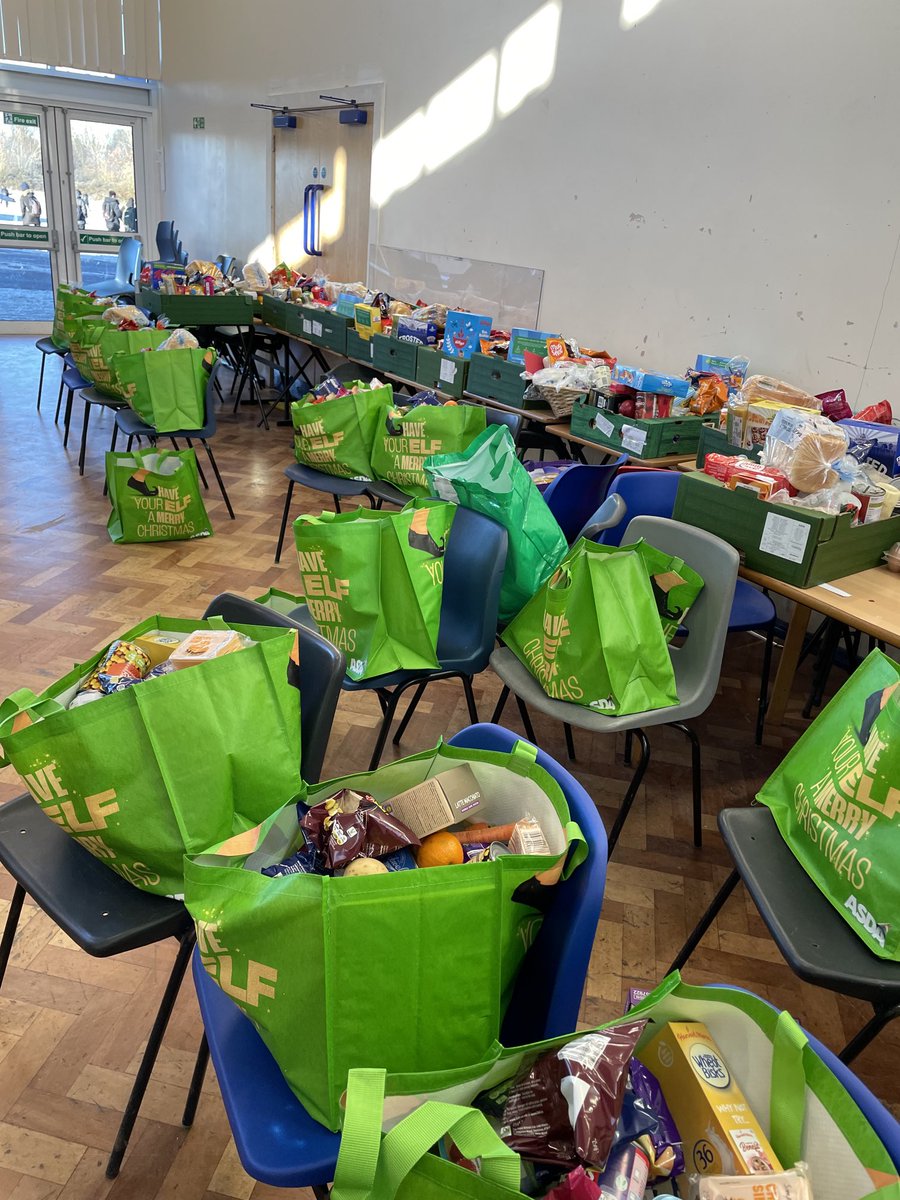 HamsteadHallAcademy on Twitter "Hampers ready to be delivered to