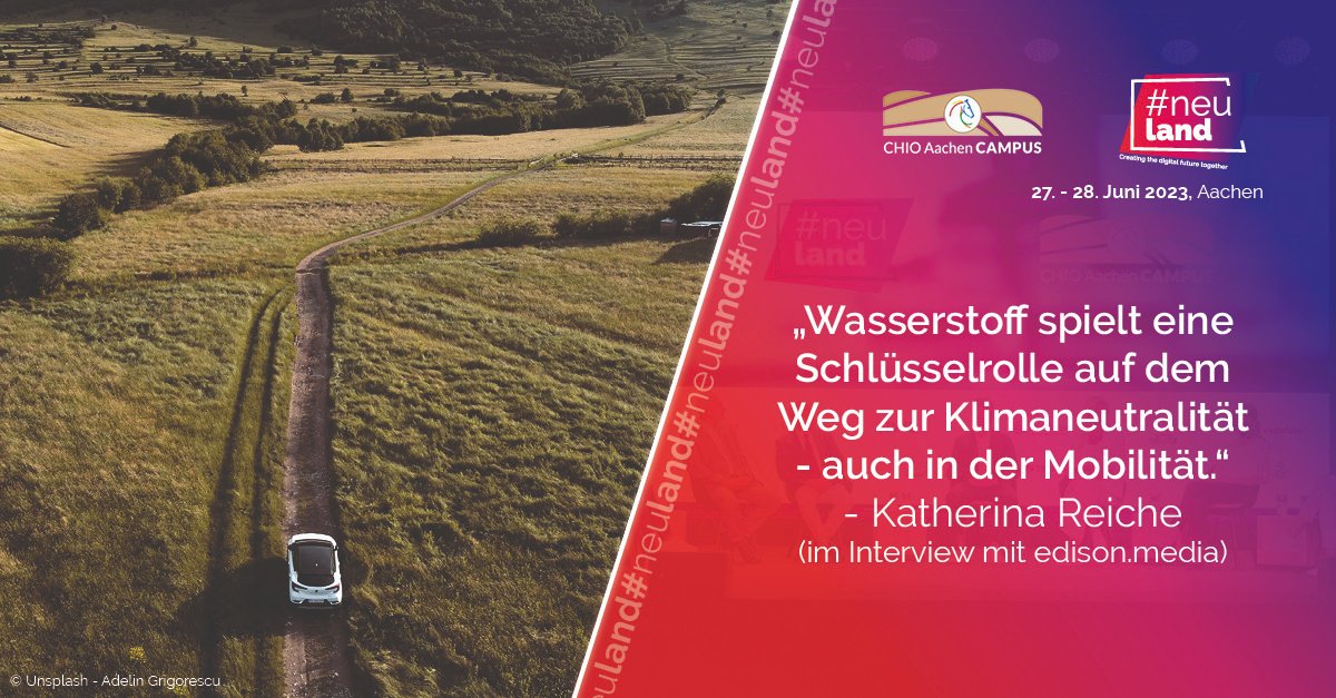 Nicht nur der Energiesektor sieht in Wasserstoff-Lösungen großes Potenzial für eine klimaneutrale Neuausrichtung. Auch die #Mobilitäts- und #Logistikbranche kann sinnvoll von #H2-Innovationen profitieren. 
Höchste Zeit also, das Thema weiter in den Fokus zu rücken. #neuland2023