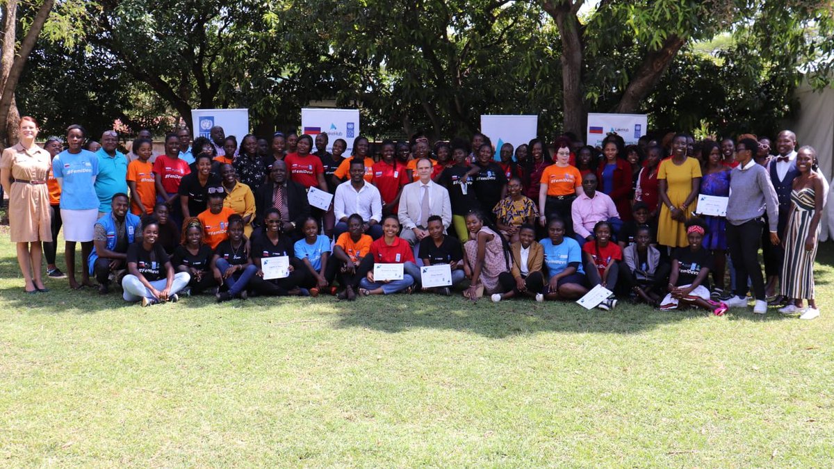 Congratulations to our #FemiDevs students who successfully graduated today from the #webdevelopment training program supported by <a href="/UNDPKenya/">UNDP Kenya</a> . 
200 #Students from @LakeHubAcademy, <a href="/theborderhub/">The Border Hub</a> ,<a href="/pillarscare/">@pillarscare</a> &amp; <a href="/Rongo_Uni/">RongoUniversity</a> gained vital #tech skills to level up their employability.