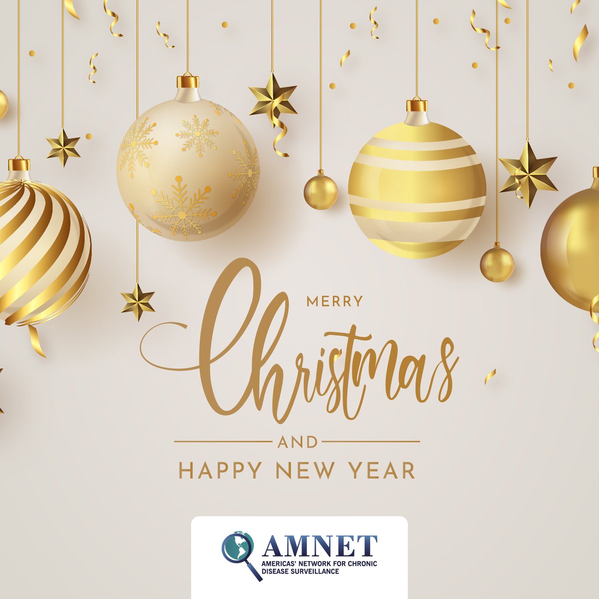 🎉🎄AMNET Les desea unas Felices Fiestas, mucha salud, prosperidad, amor y nuestros mejores deseos para el próximo año 2⃣0⃣2⃣3⃣ 🎉🎉