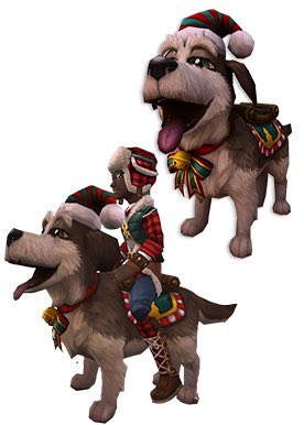 Alyssalove217's tweet photo. Feeling generous for the holidays, so like &amp; retweet and i’ll pick ONE person to win the Feliz Navidog mount! 
(You receive this mount in both wizard101 &amp; pirate101!)

Ends today!! 💗 https://t.co/nt7UFvQIXY