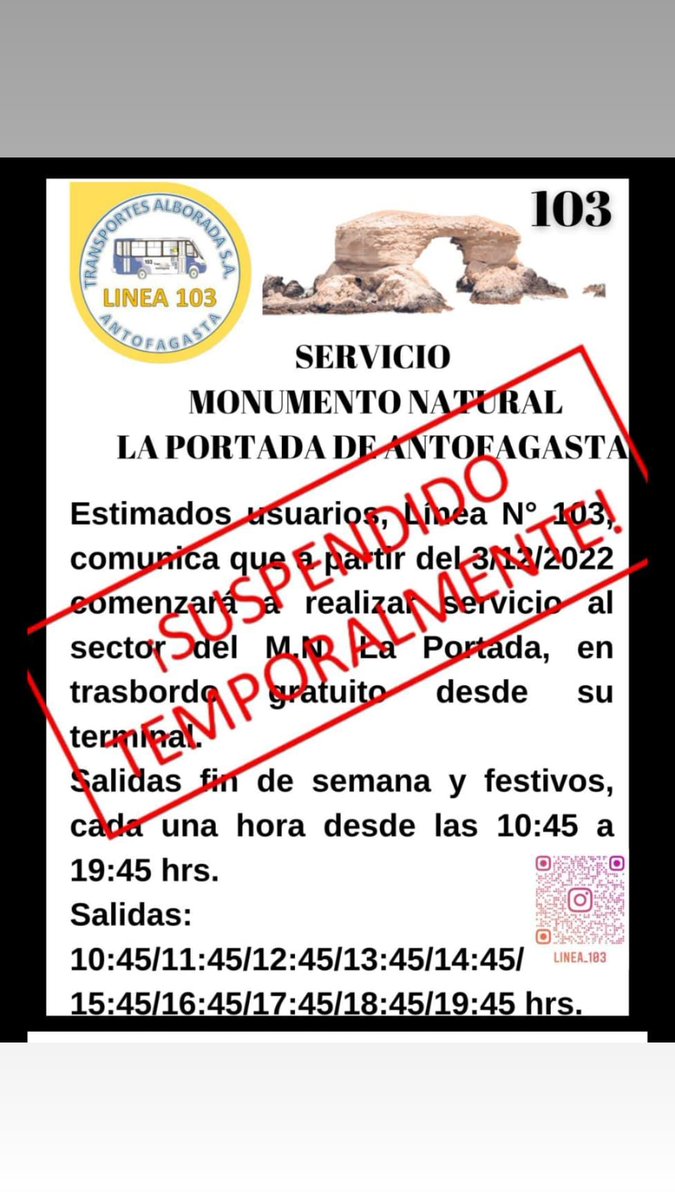 TRANSPORTES “LINEA Nº 103” ALBORADA tweet media