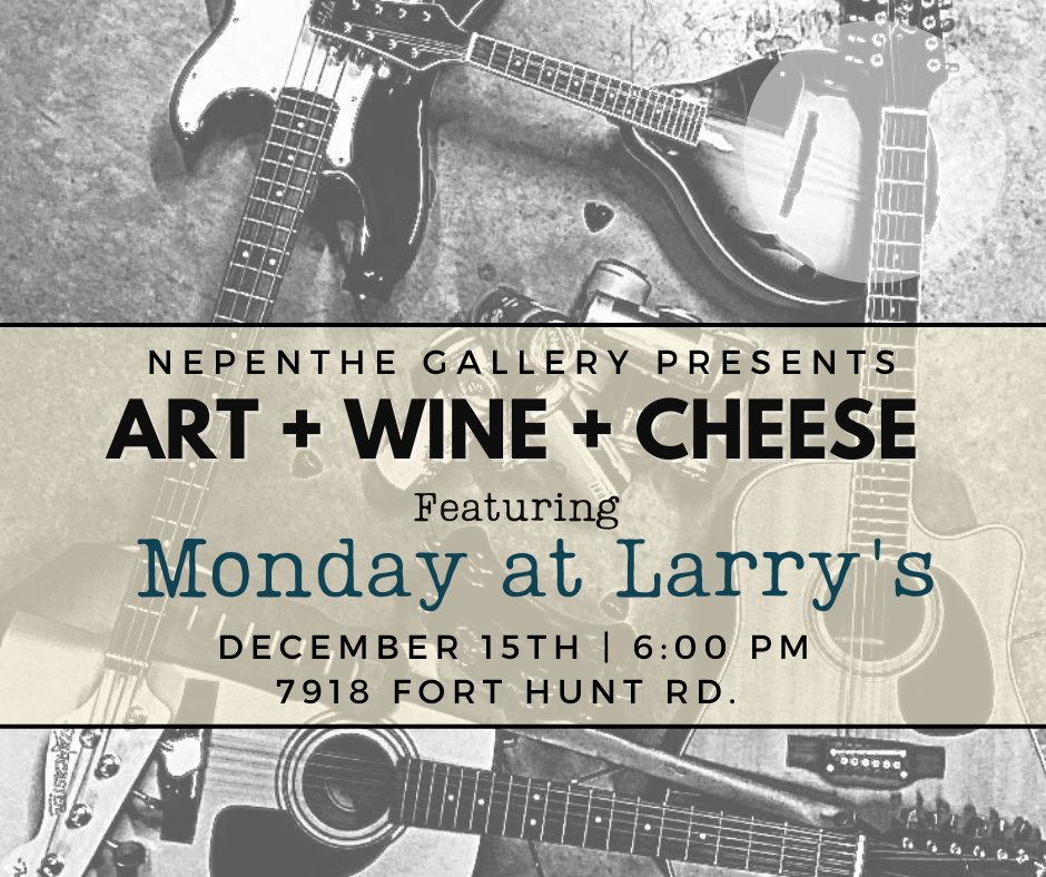 Buckle up, music aficionados, because *Monday at Larry's* is returning to the neighborhood with their long-awaited debut session at Nepenthe, Tonight, December 15, 2022.

#localband #localgallery #music #ThursdayNight #supportlocal #gallery #supportthearts #economicdevelopment
