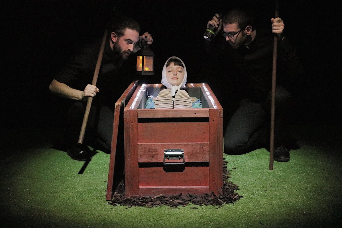 This is the last call to catch Holy Sh*t <a href="/RiversideLondon/">Riverside Studios</a> - pitch black comedy with church humour galore.  🌟🌟🌟🌟
 timeandleisure.co.uk/things-to-do/r…