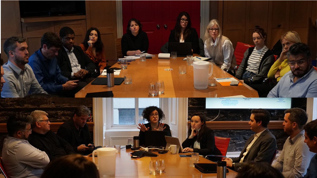 Rencontre de fin d'année du #G15plus. 2022 aura été dynamique avec, entre autres, 2 éditions des #IndicateursQC, un sommet avec <a href="/AllianceARIANE/">Alliance ARIANE</a> sur la politique d'aménagement du territoire, + de 40 réunions hebdos qui nous ont permis d'élaborer notre vision et nos 12 chantiers.⚜️