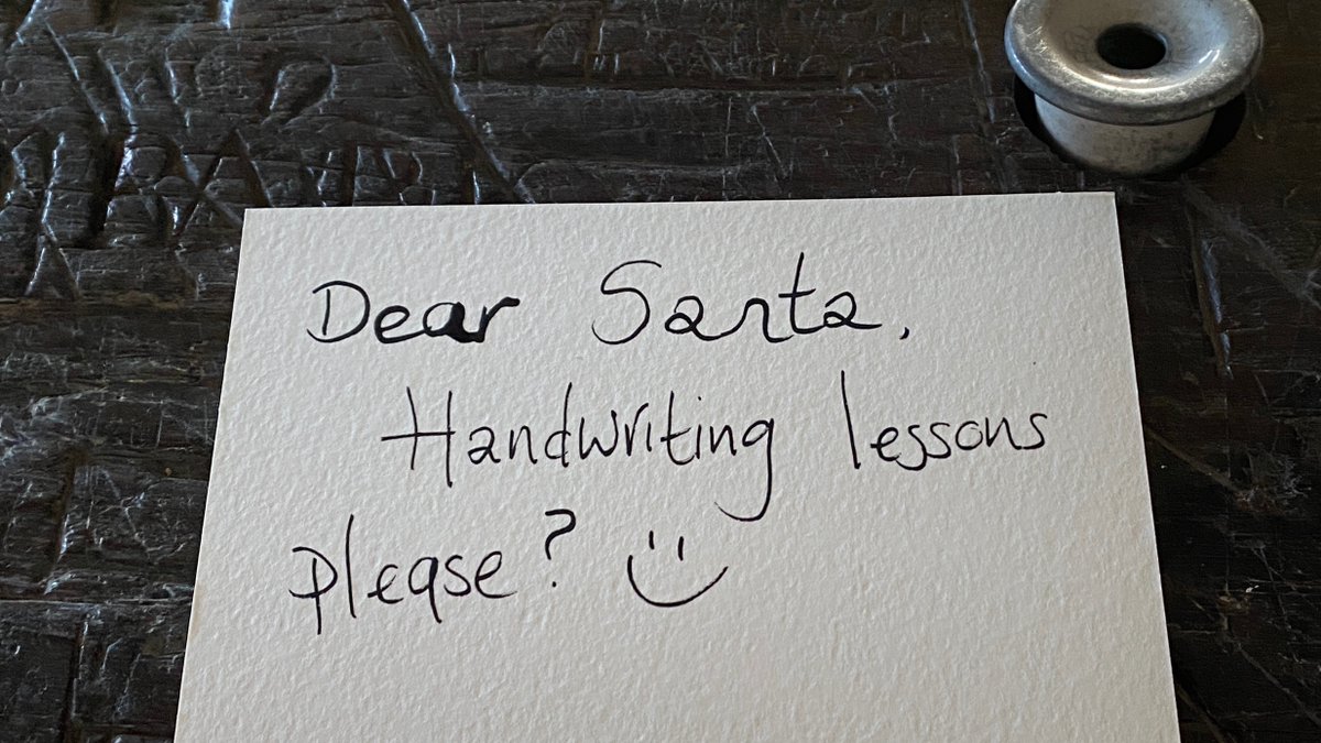 HawksheadGSM's tweet photo. Xmas fair visitors to the museum enjoyed writing with quills and ink and even wrote letters to Santa!
What will you ask Santa for? (And will you write your letter with a quill)?
#Quill #Santa #QuillAndInk #Historic #Xmas #Christmas https://t.co/kM75xctYfQ