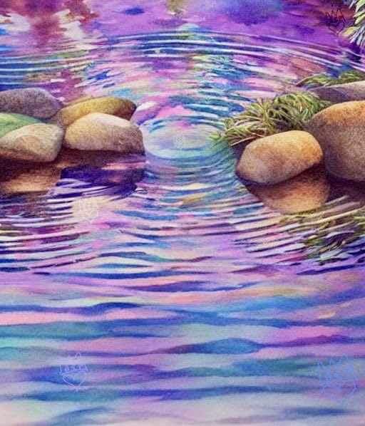 Ripple, art I created this week #artwork #art #gratitude