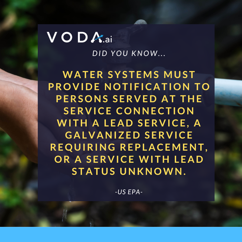 VODAai's tweet photo. Lead Finder from https://t.co/QHf5yC7FtY
is here to help you meet LCRR challenges once and for all.
Try it out!
#EPA #LCRR #water #leadpipe #leadcontamination #gettheleadout #lead #GRR https://t.co/cBXrEVzabT