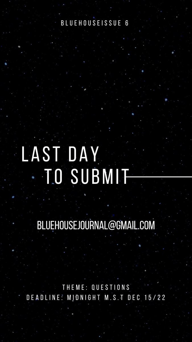BlueHouse Journal tweet media