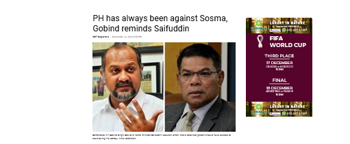 jezlai's tweet photo. @msianinsight Elephant fight Elephant inside PH.MORE OPEN FIGHTS WITHIN PH.

Saifuddin did he purposely forget PH Manifesto GE15 repel laws &amp; acts which prohibits the people's rights like Sosma?

Ramkarpal,Deputy Law Minister why so quiet about Sosma issue? When his elder bro is against Sosma https://t.co/aZDxmpq0xu