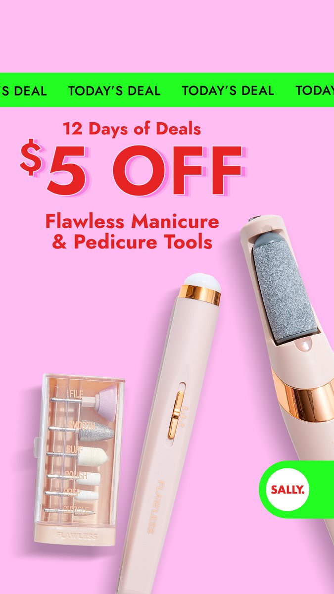 Day 9: $5 Off Flawless Manicure & Pedicure Tools