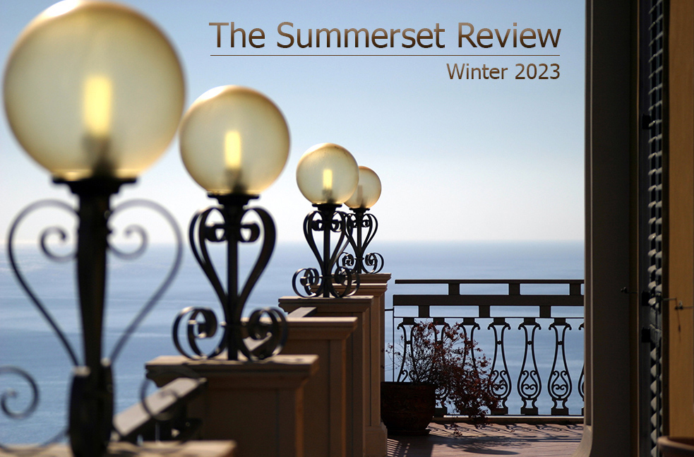 We have just released our Winter 2023 issue online! summersetreview.org  Enjoy, and have a wonderful holiday and winter season!