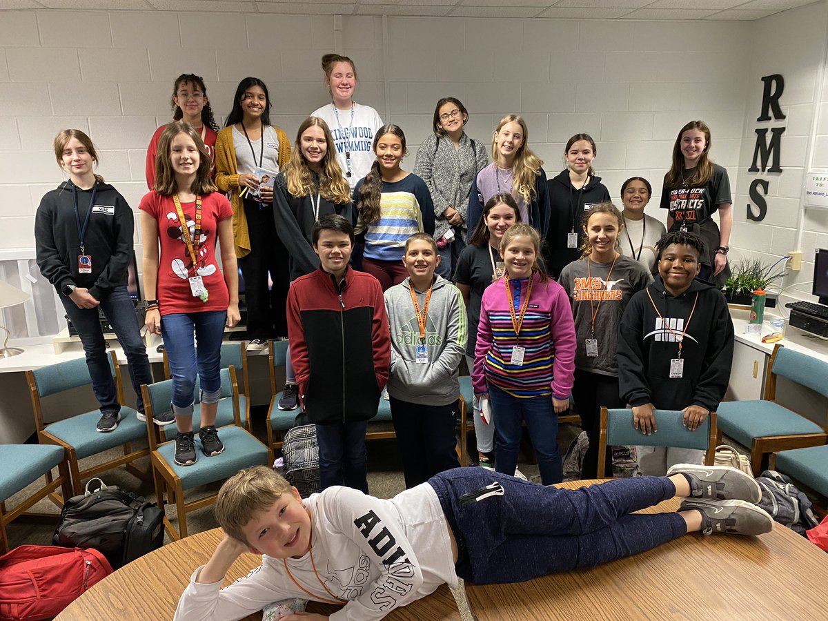 RMS Library (@rmslibrary91) on Twitter photo Holiday fun with SLAC (student library advisory council). <a href="/HumbleISD_RMS/">Riverwood MS</a> <a href="/ElizabethFagen/">Liz Celania-Fagen</a> <a href="/MelissaMLeigh/">Melissa M. Leigh, Ed.D.</a> <a href="/HumbleISD_lib/">Humble ISD Libraries</a> Holiday fun with SLAC (student library advisory council). <a href="/HumbleISD_RMS/">Riverwood MS</a> <a href="/ElizabethFagen/">Liz Celania-Fagen</a> <a href="/MelissaMLeigh/">Melissa M. Leigh, Ed.D.</a> <a href="/HumbleISD_lib/">Humble ISD Libraries</a>