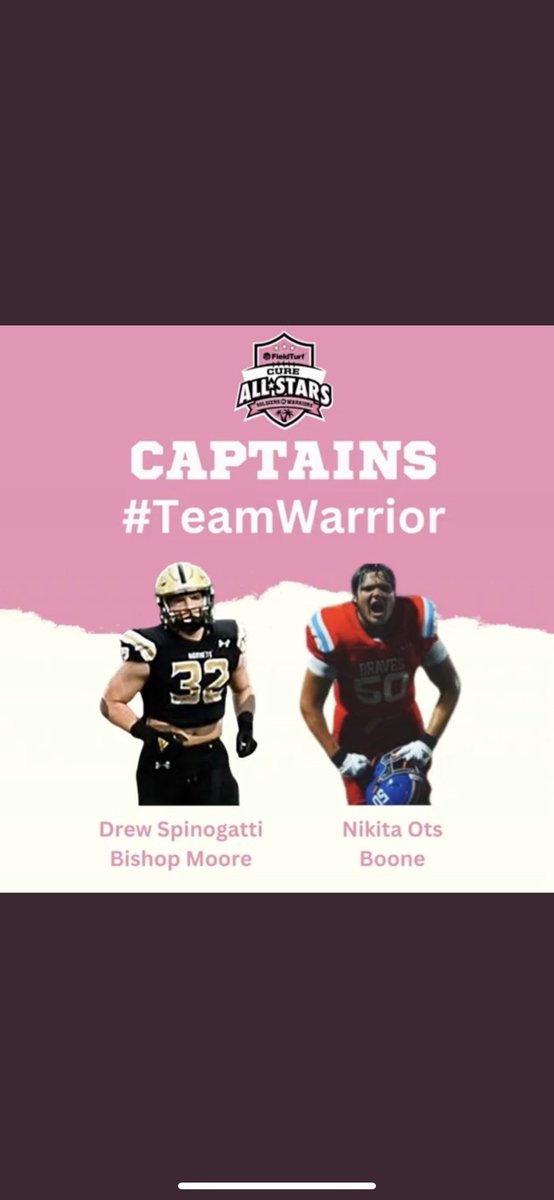 Blessed to be one of the captains for the @CC_All_Stars game tonight!! <a href="/HornetFB_1MOORE/">BMC Football</a> <a href="/coachmicahjd/">Coach Micah J. Davis</a> <a href="/Excelspeed12/">Lo Wood</a> @bull5_0doze