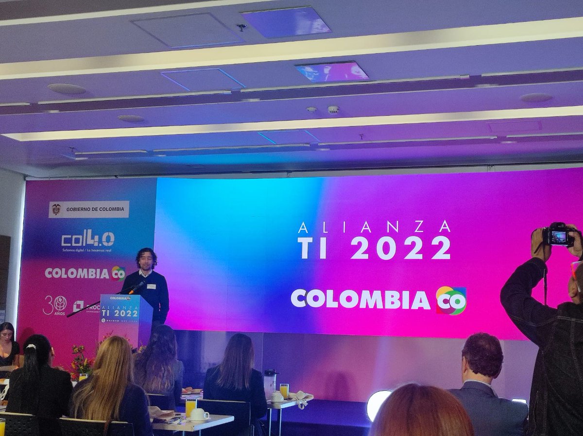 tiindux's tweet photo. #Tiindux en el camino de la excelencia, invitados al evento de #AlianzaTI2022 actividad en la que se conmemora 9 años de trabajo en conjunto entre #MinTIC y @PROCOLOMBIACO  espacios importantes que nos aportan una actualización de las tendencias globales de las Industrias 4.0. https://t.co/RtJ1hGI76u