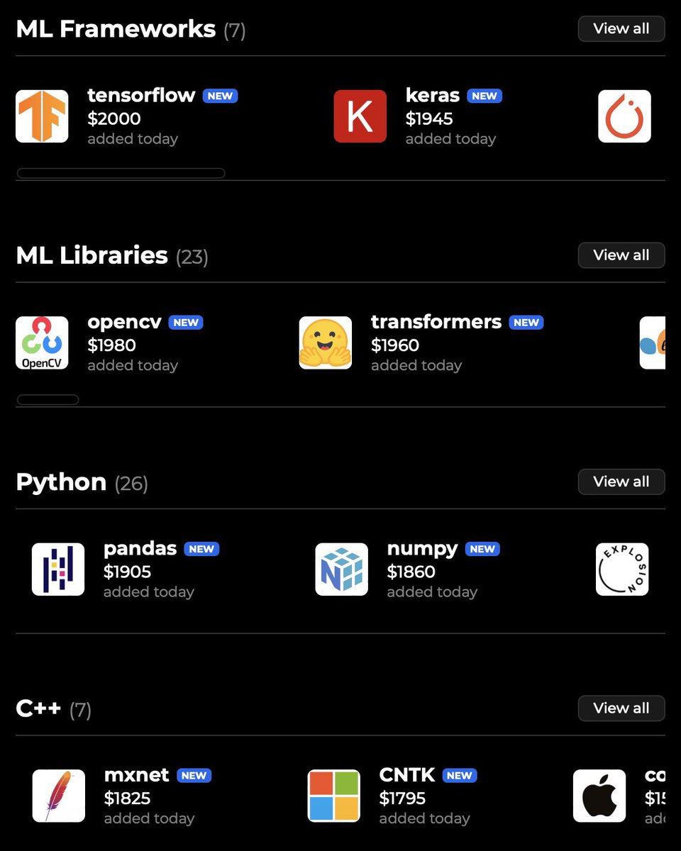 huntr (@huntr_ai) on Twitter photo As AI adoption accelerates, the security gap widens. That’s why we’ve partnered with <a href="/ProtectAICorp/">Protect AI</a> to sponsor $2000 bounties for 30 of the most popular open source ML frameworks and libraries. Check them out huntr.dev/bounties As AI adoption accelerates, the security gap widens. That’s why we’ve partnered with <a href="/ProtectAICorp/">Protect AI</a> to sponsor $2000 bounties for 30 of the most popular open source ML frameworks and libraries. Check them out huntr.dev/bounties