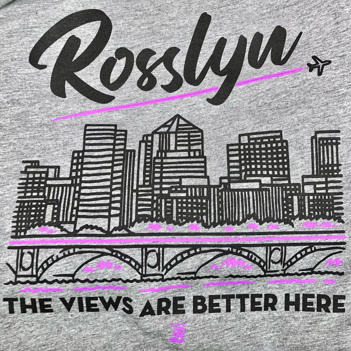BailiwickCrewDC's tweet photo. Rosslyn shirts are ready to fly 🛫

Our new @RosslynVA 👕 is live on our website &amp; ready for you to order.

https://t.co/l2cTjl5ZCk

Order soon to make sure you get your new gear delivered by Christmas! 🎄

#bailiwickcrew #madeinva #rosslynva https://t.co/9EVLBmA0L7