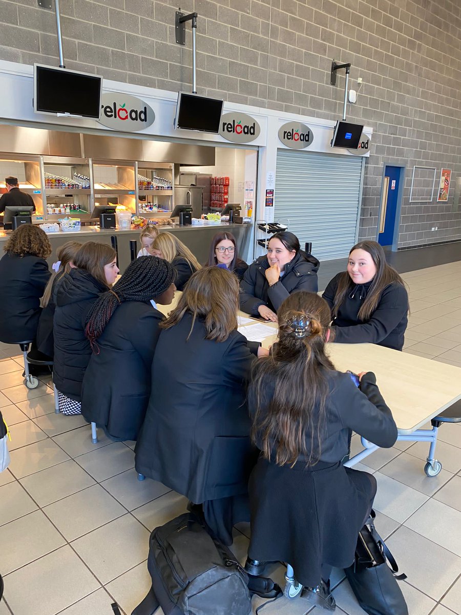 S1 pupils had another opportunity today to meet with their S6 peer mentors - well done everyone involved!