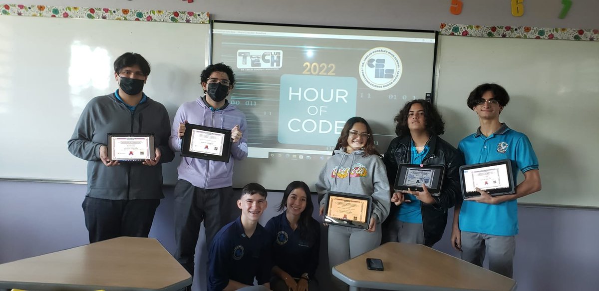 techclubdcg's tweet photo. Hour of Code 2022
As part of CSED Week, the CS students hosted the Hour of Code event in many classrooms throughout the week with the intention to spread the knowledge of computer science. This years event was Escape Estate on Minecraft Education, and 250+ students were impacted. https://t.co/MFastrt8MM