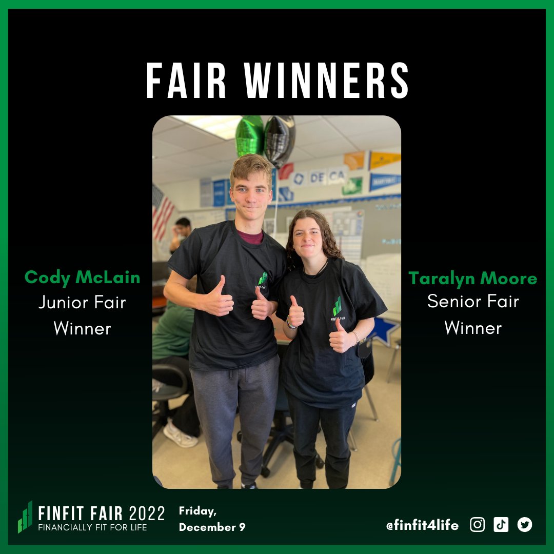 finfit4life's tweet photo. Congrats to our fair winners! https://t.co/4ByxeI7V9J