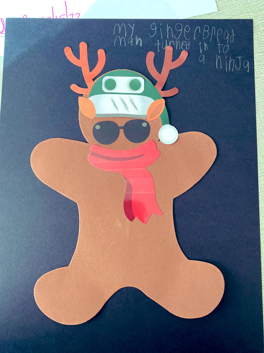 Who doesn’t love gingerbread man personification?! #bestplacetolearnunderthesun