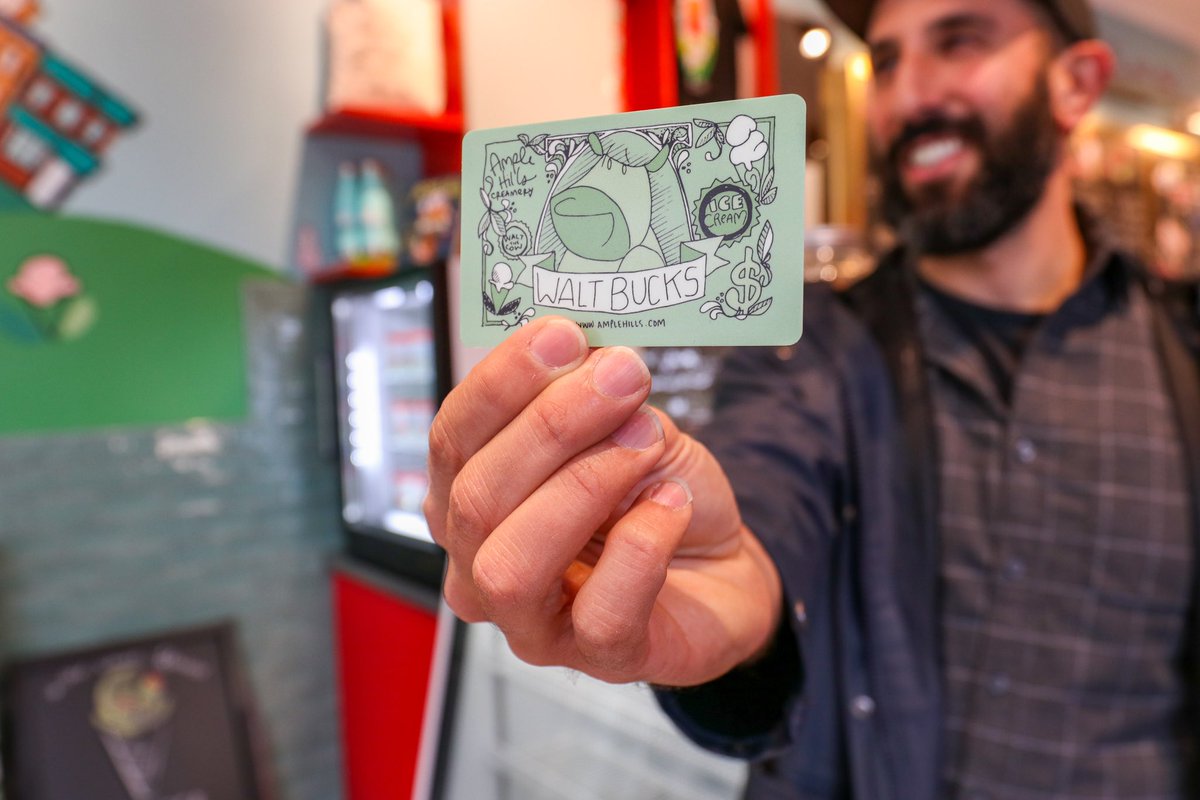 Give a gift card! 🎁⁠
⁠
The perfect stocking stuffer! You can pick up gift cards in the shop or email us via the Contact Us form on our site and we’ll mail the gift card to you or your recipient. Just like our ice cream, we’re happy to ship gift cards nationwide. ⁠