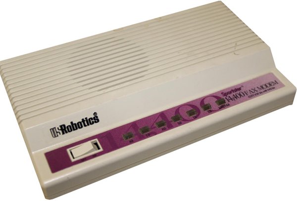 Quaileman's tweet photo. @archiecoder US Robotics Sportster for me. I can still hear it 😂 https://t.co/JM5xnM5iYc