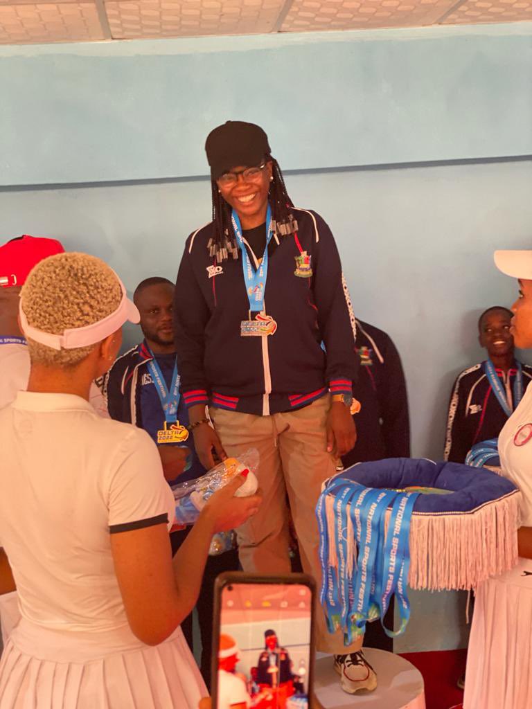 Congratulations to our Star Chess players at BruvsChess!

Joy and Perpetual did exceedingly well at the Just concluded National Sports Festival Chess Event.

<a href="/Onojajoyiyefu/">Onoja joy iyefu</a> won two (2) Gold medals 🥇🥇 and a bronze🥉

<a href="/guitargirrl/">Perpetual Ogbiyoyo</a> won one (1) Gold🥇 one Silver 🥈and a Bronze🥉