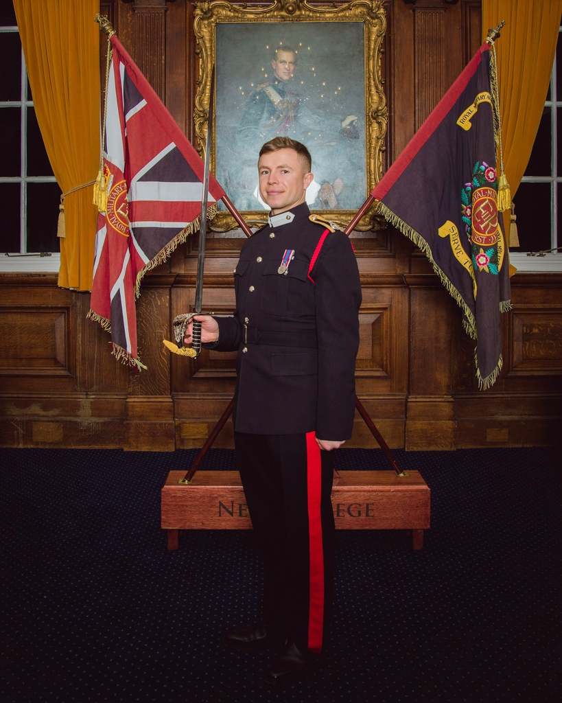 Royal Military Academy Sandhurst (@rmasandhurst) on Twitter photo Considered by the Commandant to be the best Officer Cadet of Commissioning Course 221 and awarded the Sword of Honour, is Senior Under Officer Bignell commissioning into the Royal Engineers.
#Army #Military #Defence #Sandhurst #PrizeWinner #Leadership <a href="/Proud_Sappers/">Corps of Royal Engineers</a> Considered by the Commandant to be the best Officer Cadet of Commissioning Course 221 and awarded the Sword of Honour, is Senior Under Officer Bignell commissioning into the Royal Engineers.
#Army #Military #Defence #Sandhurst #PrizeWinner #Leadership <a href="/Proud_Sappers/">Corps of Royal Engineers</a>