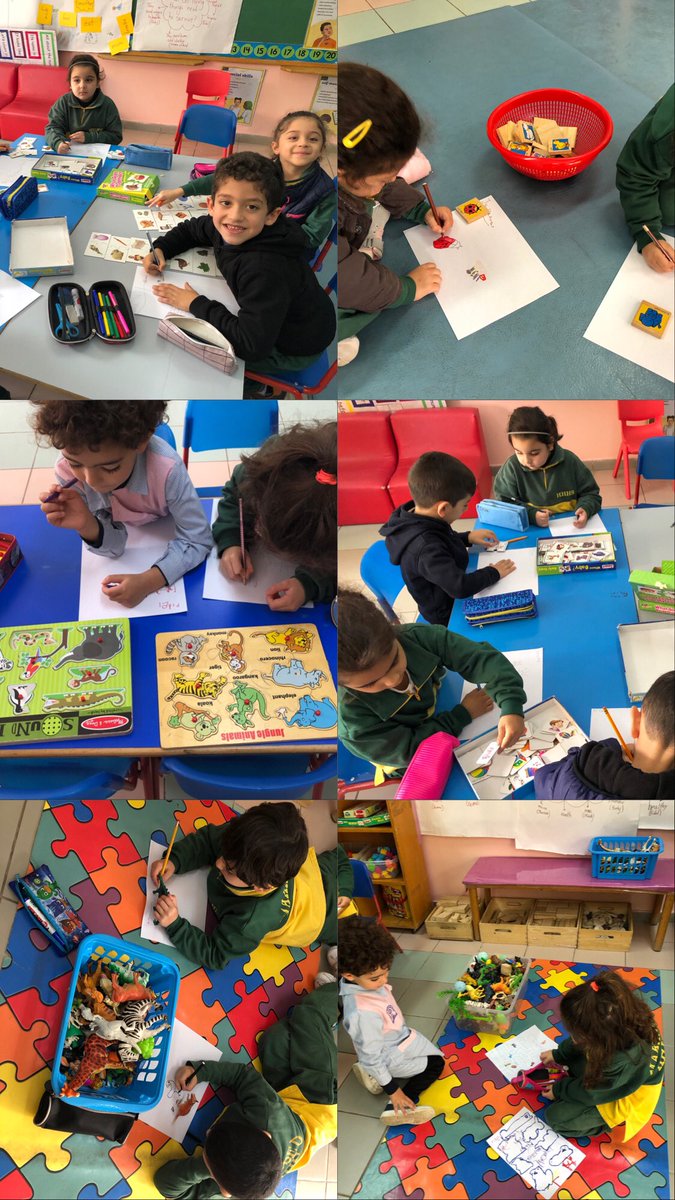 Darineyassine's tweet photo. KG3C learners stated all the animals they know already&amp;then they went around all the centers in the class to inquire abt new animals they did not mention or they may know for the first time #Inquirer #Research_Skills #LibraryCenter #TableToyCenter  @Hhhsinfo @TawilNoor @sashgh https://t.co/BFrGhyddhh