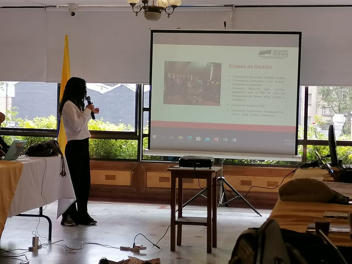 RKambiri's tweet photo. Presentación Gestión Área de Género 2022, socialización del balance de estrategias territoriales implementadas, retos, desafíos y aprendizajes en el camino..
#vamosquepodemos
@NetwkRed_Paz @IEANPE @Conpa_paz @FranciaMarquezM https://t.co/XfqP04lALt