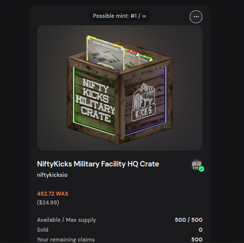 ZOLiDnetwork's tweet photo. Which technology, contained in THIS Crate (dropped within 2 hours) will change the definition of #Minting  #MusicNFTs  ? Hint : artists like @RavenMus1c  &amp; @nwnmusic  will take part in that redefinition.

@WAX_io #HyperVinyls @NiftyKicksio #Decentralization https://t.co/BoPtKlK7qh