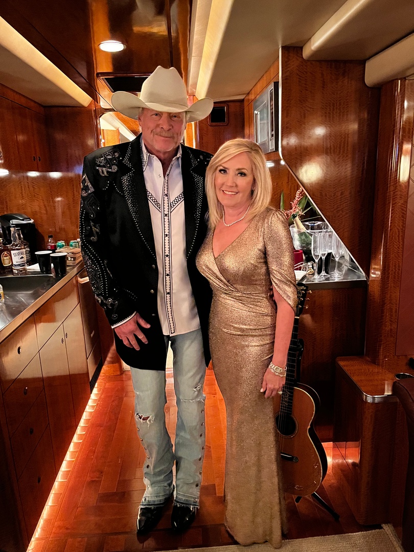 Alan Jackson on X: Everyone wish Alan and Denise a Happy Anniversary!   / X