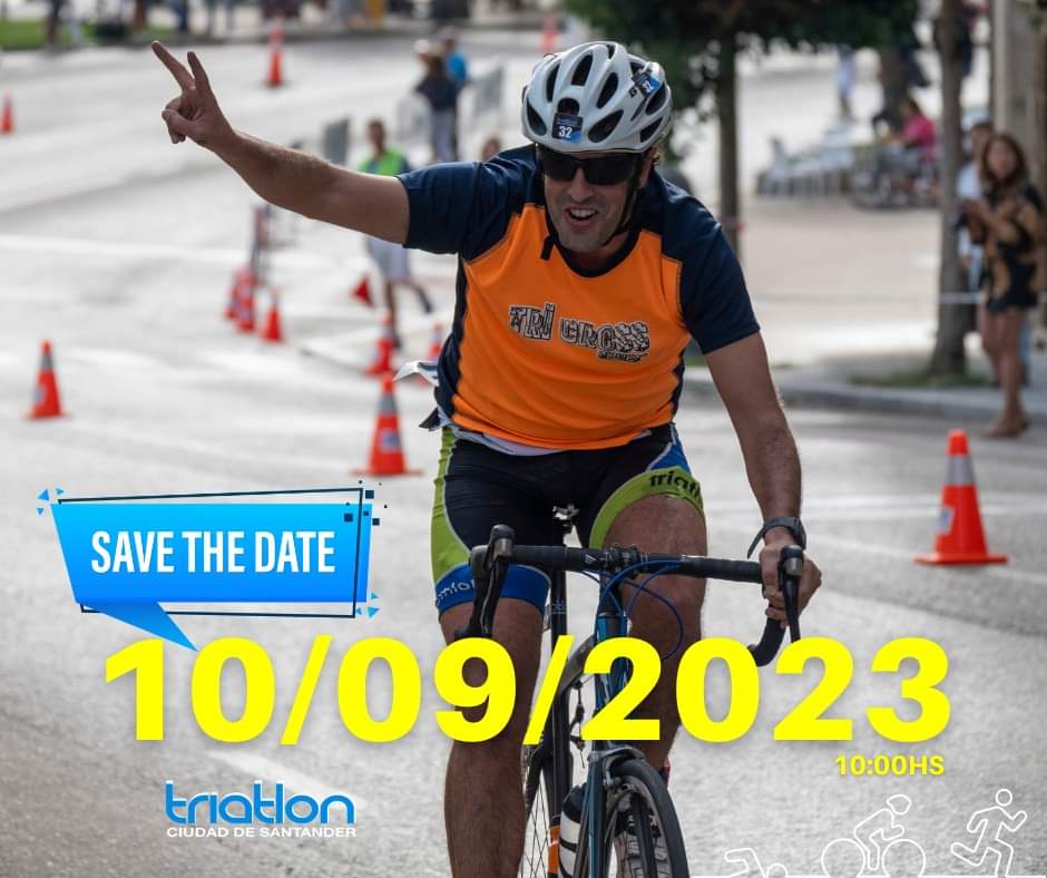 🥳¡Ya tenemos fecha!

El 10/09/23 nos veremos por las calles de Santander, haciendo lo que más nos gusta: Un triatlón olímpico con vistas espectaculares a la bahía más bonita del mundo 😉

Apunta la fecha y empieza a entrenar. En los próximos días os iremos contando novedades 🤩