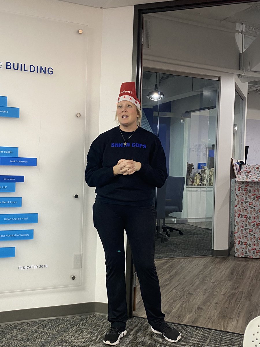 JennyinDallas's tweet image. Learning about education issues with Libby McCabe of @Commit2Dallas hosted by the Education Committee of the @NDCC. Also had a visit from @SantaCops. The NDCC has supported this special Dallas community holiday toys initiative for 20+ years. @JeffKitner