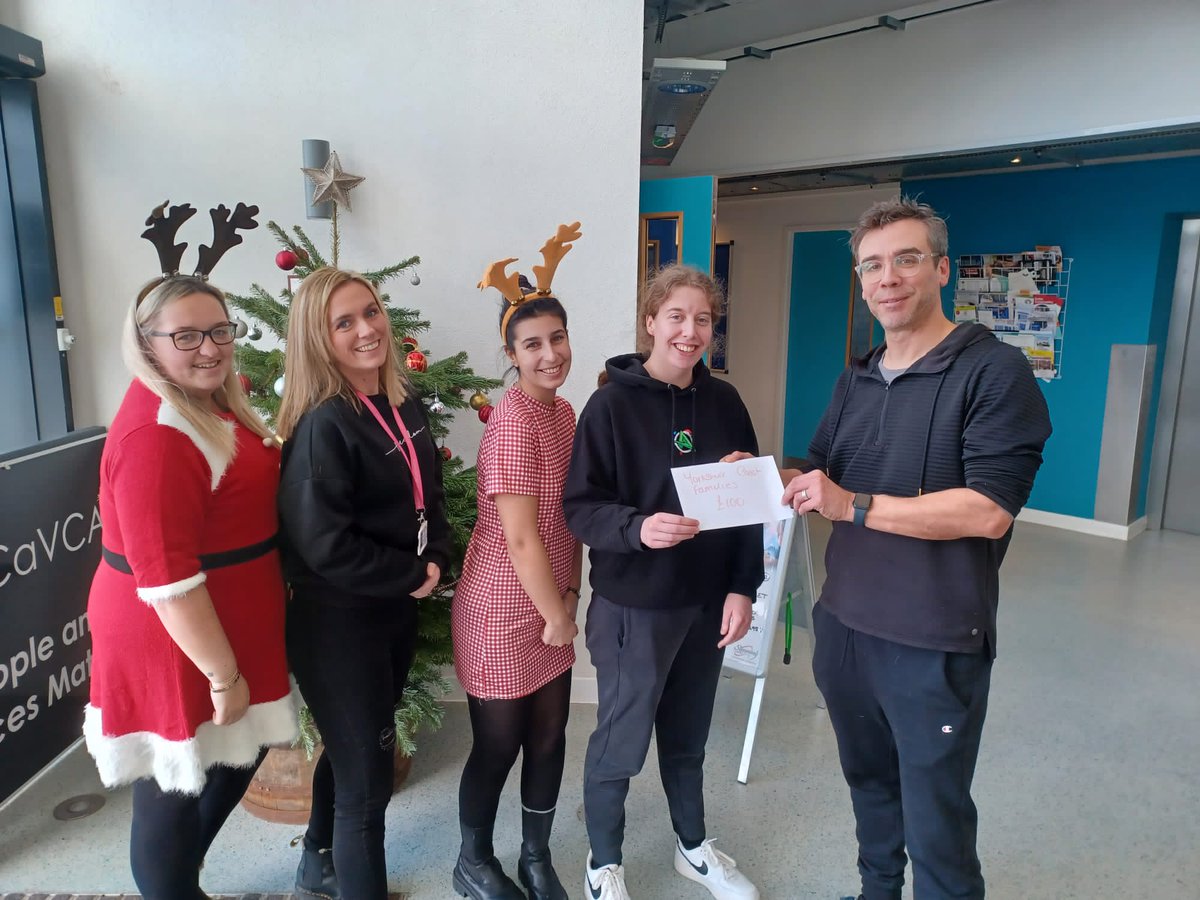 CoastFamilies's tweet photo. Thank you to everyone at supporting choice After raising some money through an enterprise project, @_SupportChoice work placement students voted to donate the profits to Yorkshire Coast Families, to support our upcoming Christmas party https://t.co/0ei5usUQWn