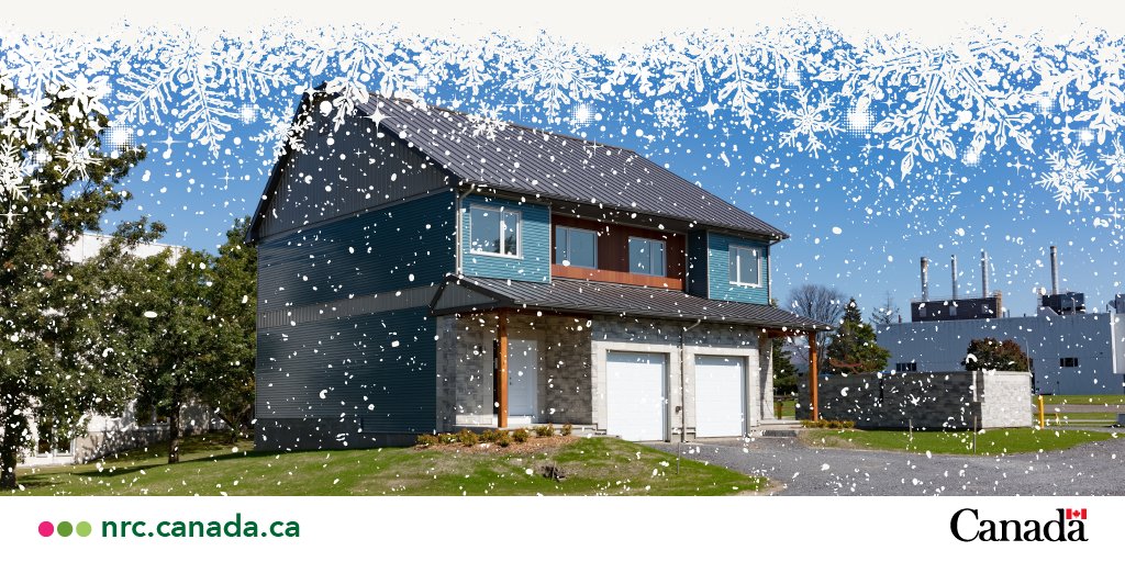 NRC_CNRC's tweet image. Missing his twin, Prancer found #NRCConstructions’ net-zero Semi-Detached Twin Test Houses. They enable side-by-side whole-house performance evaluation of innovative energy &amp;amp; indoor air quality #tech and control strategies under real-life conditions. #FindSantasReindeer