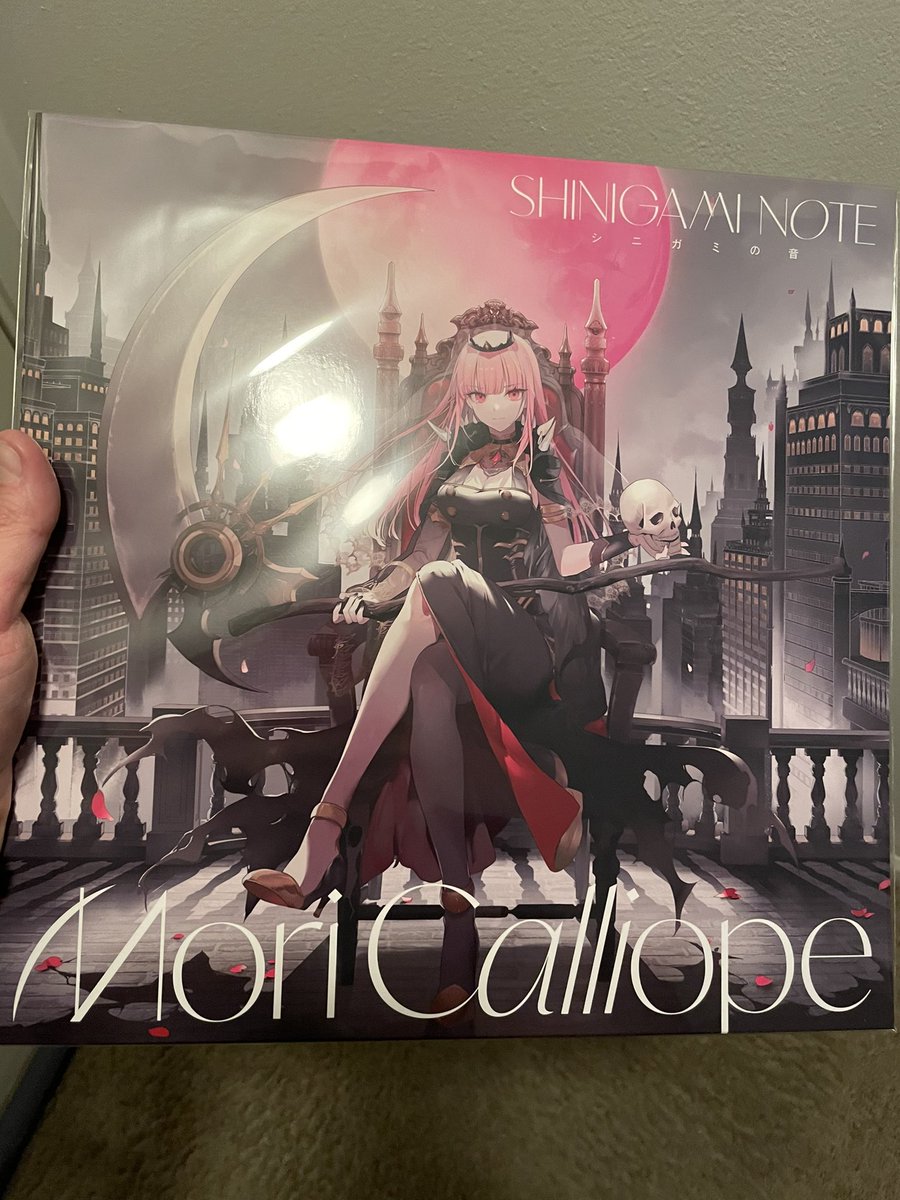 V_Faction's tweet photo. Look what was waiting for me. ๐
Mori Callimas Everyone. Today truly was a special day! #MoriCalliope #shinigaminote https://t.co/54FIOQe48J