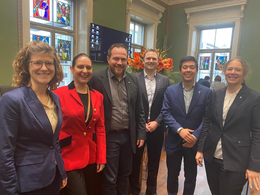 Liebe Gruesse von der neuen Kantonsratfraktion der GLP Zug