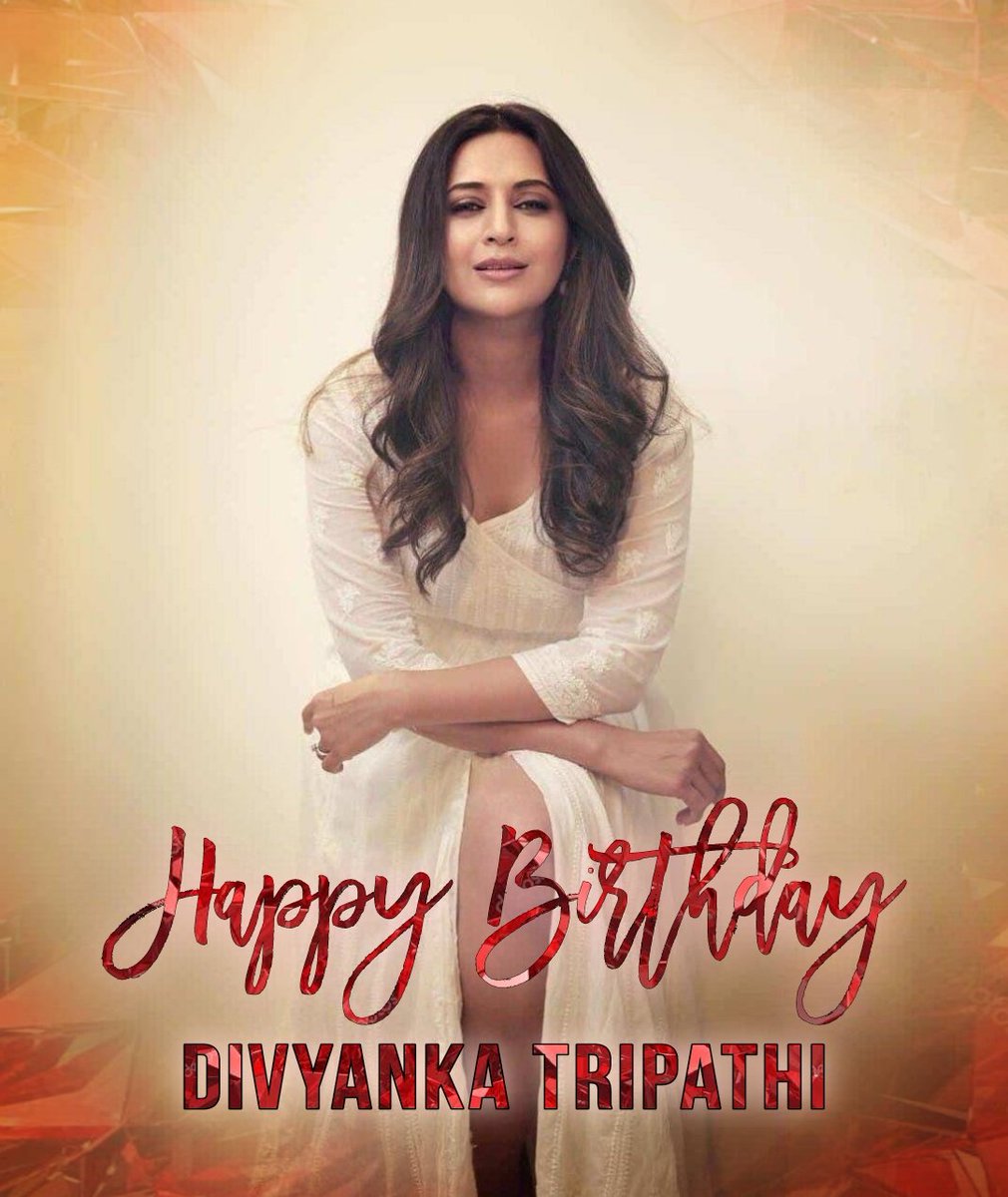 TellyFusion's tweet photo. Here's wishing the queen of Indian Television @Divyanka_T a very 'HAPPY BIRTHDAY'
Keep shinning โจ
#DivyankaTripathi #Divian #DivyankaTripathiDahiya https://t.co/OVYopGIarc